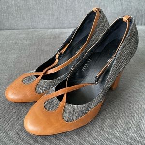 Dries Van Noten stylish rare leather shoes